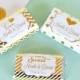 Personalized Metallic Foil Mini Candy Bar Wrappers - Wedding