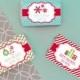 Personalized Winter Mini Candy Bar Wrappers