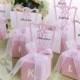 12pcs Pink Chair Candy Box Wedding Decor Ideas席位卡TH005
