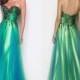 2014 New Sexy Sweetheart Sequin Bodice Green/Peacock Blue Tulle Pageant Gown Evening Party Dress Formal Floor Length Blush Prom Dresses, $106.43 