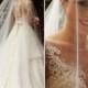 2014 Vintage Bateau A Line Chapel Train Wedding Dresses Sheer Lace Appliques Cover Button Bridal Gowns Long Sleeves Wedding Gown BO3875, $141.1 