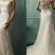 2014 New Sexy V-Neck Lace/Applique A-line Illusion Wedding Dresses Ruffles Bridal Gown AmeliaSposa Collection Covered Button Wedding Dress Online with $107.13/Piece on Hjklp88's Store 