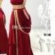 2014 New Arrival Jajja-couture Red Evening Dresses Sweetheart Chiffon Runway Vintage Gold Embroidery Crystals Prom Dresses Evening Gowns Online with $121.24/Piece on Hjklp88's Store 