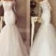 Romantic 2015 Galia Lahav Wedding Dresses Bateau Neck Long Sleeve Illusion Modest Sheer Bridal Lace Tulle Chapel Train Applique Ball Gown, $121.75 