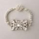 Wedding Bracelet, Gatsby Bracelet, Bridal Bracelet, Swarovski Crystals, Vintage Style, Rhinestone Bracelet, Art Deco Style - ANASTASIA