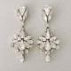 Wedding Earrings - Chandelier Earrings, Bridal Earrings, Vintage Wedding, Crystal Earrings, Swarovski Crystals, Wedding Jewelry - SCARLETTE