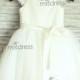 Lace Tulle Cap Sleeves TUTU Flower Girl Dress Wedding Easter Junior Bridesmaid Baptism Baby Infant Children Toddler Kids Dress