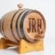 Engraved 2 Liter Mini Whiskey Barrel for groomsmen gifts