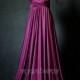 Dark Purple Bridesmaid Dress Wrap Convertible Dress Infinity Dress Maxi Dress Formal Dress