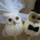Owl Wedding Cake Topper,  Wedding Cake Topper, Lovebird Cake Topper, Rustic Wedding Cake Topper