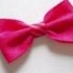 Dog Costume doggie Bow Tie Collar Attachment Pet Outfit Slider PINK bowtie formal wear, Clothing wedding formal birthday SMALL or LARGE