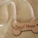 Wedding Dog Collar, Dog of Honour, Pet collar, Wedding accessory for Pets