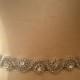 SALE - Wedding Belt, Bridal Belt, Sash Belt, Crystal Rhinestone - Style B126