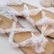 wedding sandals , white wedding sandals , beach wedding ,flat wedding sandal , bridal shoes,  bridesmaids gift