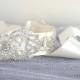 Wedding Sash Belt - ANTOINETTE Rhinestone and Pearl Wedding Belt