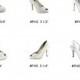 Wedding Shoes - Platform - Custom Shoes - Choose Your Shoe - Choose From Over 100 Colors - Bespoke Wedding Shoes - Dyeable Shoes - Parisxox