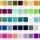 Color Swatches For Custom Wedding Shoes & Accessories