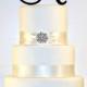 6" Monogram Wedding Cake Topper in Any Letter A B C D E F G H I J K L M N O P Q R S T U V W X Y Z