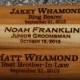 Personalized Groomsmen Gifts - Engraved 18" Mini Wood Baseball Bat for Ring Bearer Gift, Wedding, Usher and Groomsmen Keepsake