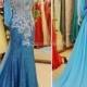 Real Photos 2014 Sparkling Beaded Crystal Sheath V Neckline Party Prom Dresses Pageant Gowns With Sweep Train Xi019 Online with $131.62/Piece on Hjklp88's Store 