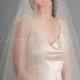 Drop Veil, Wedding Veil, Bridal Veil Double Layer - Jodi Veil