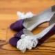 Wedding shoes peep toe low heel short heel high heel bridal shoes embellished with feathery vintage lace and crystal pearl brooch