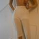 Women's 80's Used Condition Long Length White Firm Control Girdle/Shaper Size 40-42