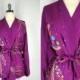 20% OFF SALE - Kimono / Silk Kimono Robe / Kimono Cardigan / Kimono Jacket / Wedding lingerie / Vintage Sari / Art Deco / Downton Abbey / Se