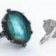 Blue Labradorite Ring Labratorite Jewelry Green Labradorite Ring Green gemstone Ring Silver Ring Adjustable Ring alternative engagement ring