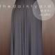 MAXI Slate Bridesmaid Convertible Dress Infinity Multiway Wrap Prom Maxi Long Dress Floor Length