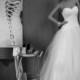 Jess Dress---Dropped waist sweetheart chiffon tulle wedding gown
