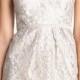 Women's Jenny Yoo 'Hudson' Metallic Lace Sheath Dress (Online Only)