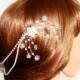 Bridal Comb Hair Chain, Bridal Hair Chain, Bridal Head Piece, Wedding Accessory, Bridal Hair Accessory, Wedding Hair Accessories