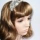 Statement Wedding Headpiece - Alice Rhinestone Bridal Headband - Wedding Hair Accessory - Rhinestone Bridal Headpiece