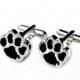 On Sale & Free Shipping Paws Cufflinks - Groomsmen Gift - Men's Jewelry - Gift Box Included