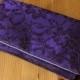 The AMELIA CLUTCH - Blackberry Purple and Eggplant Lace Clutch - Wedding Clutch Purse - Lace Wedding Clutch, Dark Purple Clutch