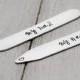 Personalized Collar Stays, Personalize Gift Idea, Gifts for Dad,Engraved Collar Stay,Groomsmen Gift,Father of the Bride,Personalized Wedding