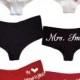 Personalized Underwear custom lingerie undies great for Valentine's, Bachelorette Party, Bridal Shower, romantic surprise