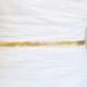 Gold Beaded Bridal Sash, Gold Bridal Belt, Gold Wedding Belt, Thin Bridal Sash, Simple, 1920's or 1930's Style, Also Available in Silver