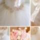 EDITA GOWN - Flower Girl Dress - Lace Dress - Girls Lace Dress - Big Bow Dress - Wedding Dress by Isabella Couture