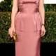 2015 72th Golden Globe Awards Evening Dresses Red Carpet Dresses Bateau Zip Back Pleats Celebrity Dress Floor Length Cheap Party Prom Dress, $88.7 