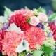 Coral Bridesmaids Bouquet