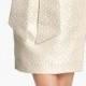 Women's Jenny Yoo Metallic Jacquard Sheath Dress (Online Only)