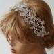 Wedding Hair Accessories, Silver Butterflies Headpiece, Hair Piece Comb, Bridal Hair Accessory, Bridal Headband, Wedding Headband