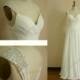 Chiffon Wedding Dress/Bridesmaid dress/Prom Dress Beaded Cap Sleeves Dress