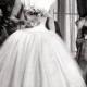 Audrey Hepburn Wedding Dress- Funny Face-Ivory Cream Short Wedding Dress--1950s Bridal-Bespoke Custom made to size