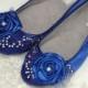 Wedding Shoes - Ballet Flats, Vintage Lace, Swarovski Crystals, 250 Colors, Belle-Women's Bridal Shoes