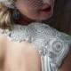 Wedding Dress Embellishment   - Shoulder Candy (Made to Order)