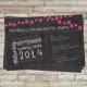Custom Printable Hens' Night / Bachelorette Party Invitation - Chalkboard / Blackboard - New