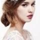 Anita  Swarovski Crystal Headband  Silver Bridal Headpiece  Wedding - New